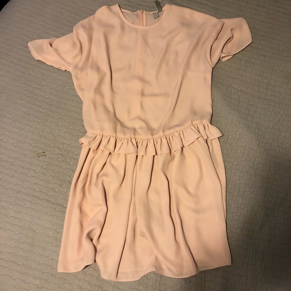 Pink Ruffle Dress - Picture 2 of 3